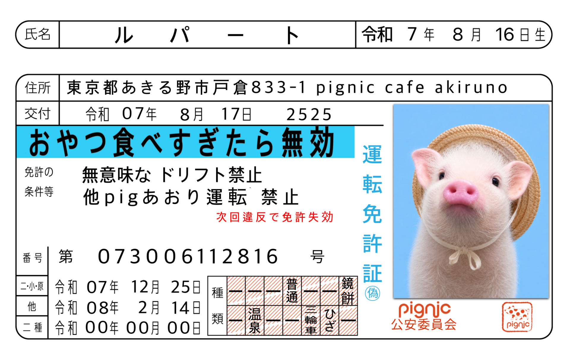 pignic ルパート