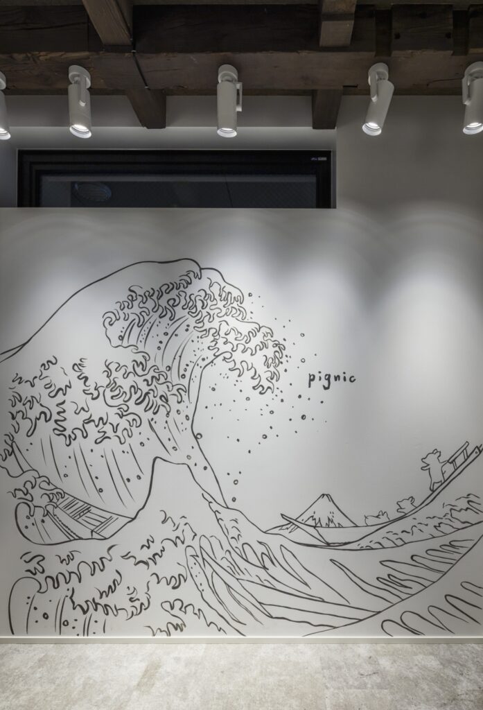 浅草の粋を表現する「現代版・浮世絵ウォールアート」